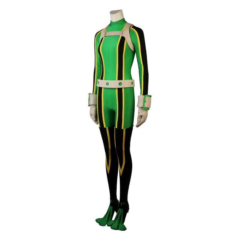 Traje de Cosplay Asui Tsuyu Feminino - Fantasia de My Hero Academia para Fãs - Estrela Cosplay
