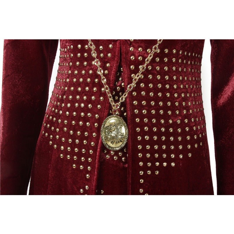 Vestido Vermelho de Cersei Lannister Cosplay | Fantasia Personalizada de Game of Thrones - Estrela Cosplay
