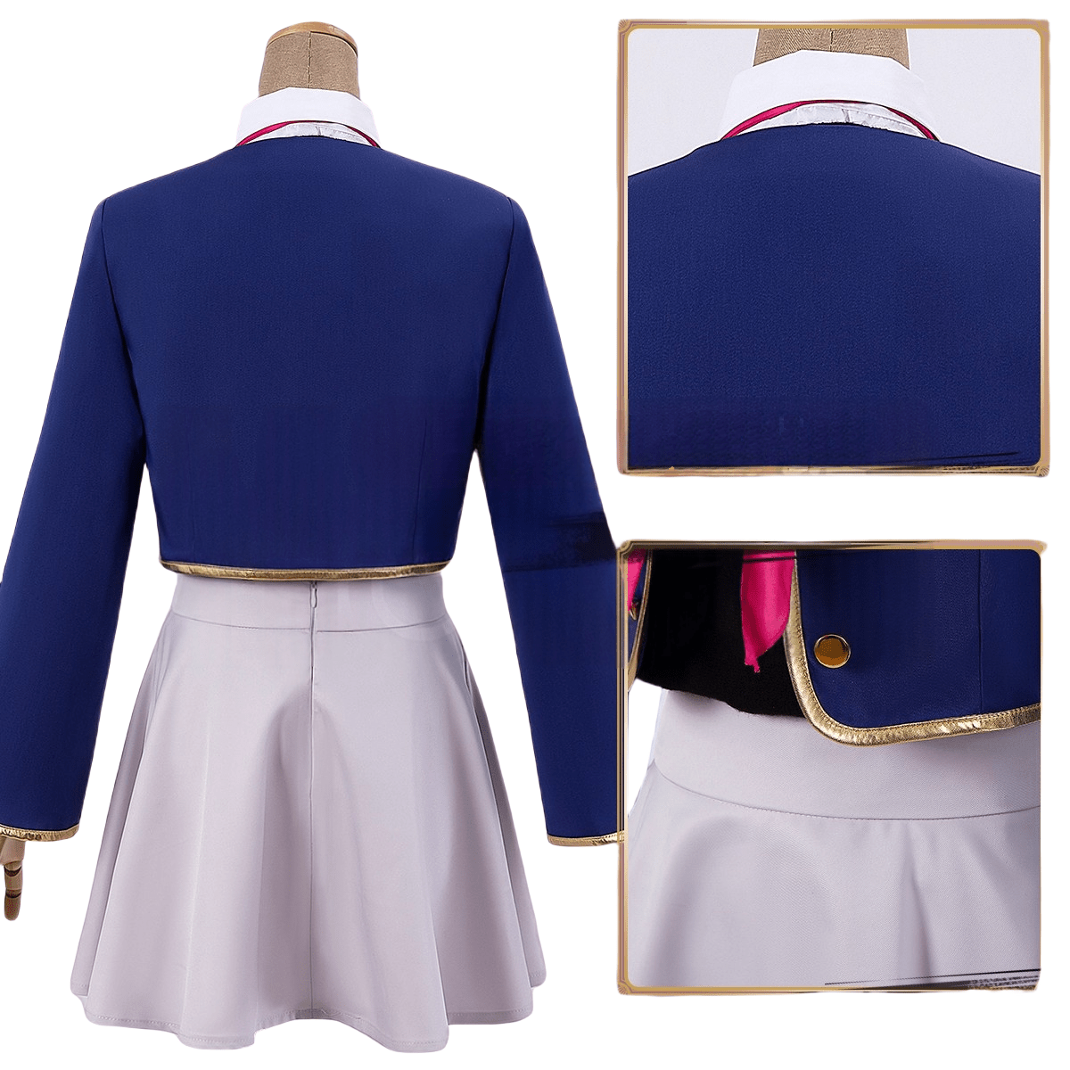 Fantasia de Cosplay Ruby Hoshino - Traje de Anime Oshi no Ko - Estrela Cosplay