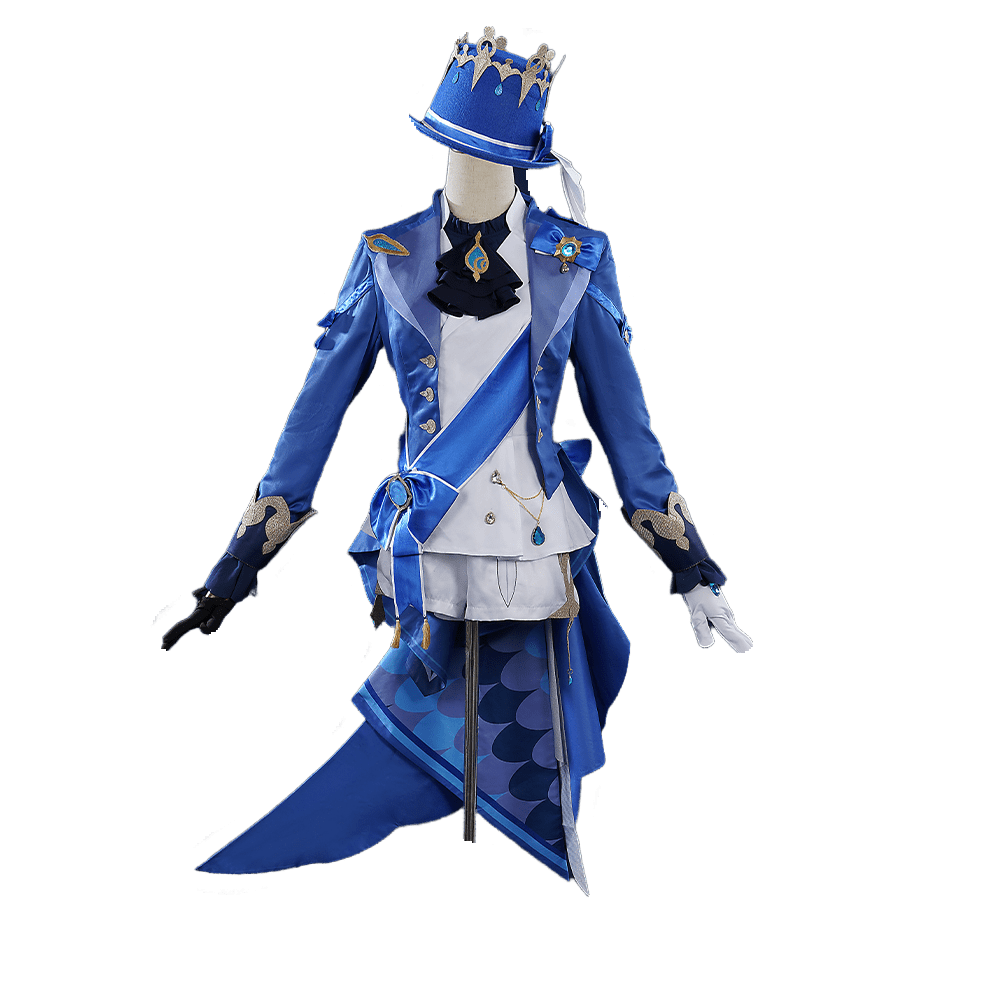 Traje de Cosplay Genshin Impact Furina - Roupa de Hydro Archon Focalors para Fãs - Estrela Cosplay