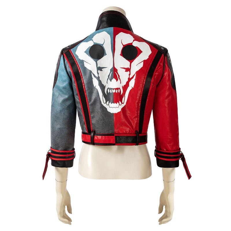 Traje de Cosplay Harley Quinn Esquadrão Suicida: Mate a Liga da Justiça Fantasia de Halloween - Estrela Cosplay