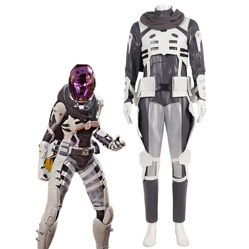 Fantasia de Cosplay Wraith Voidwalker de Apex Legends - Traje de Combate Feminino para Festas de Halloween - Estrela Cosplay