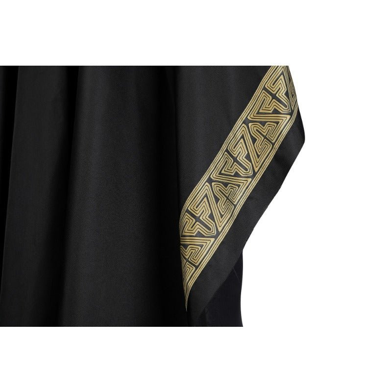 Fantasia de Teth Adam Preto Cosplay Macaquinho Zentai para Criança Halloween Traje Super-Herói - Estrela Cosplay