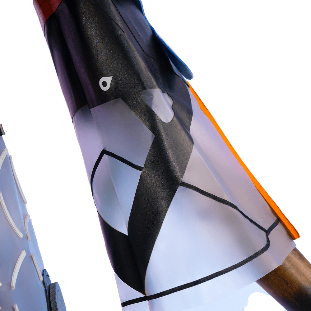 Fantasia Delirium Blue Delta - Texas the Omertosa de Arknights para Cosplay - Estrela Cosplay