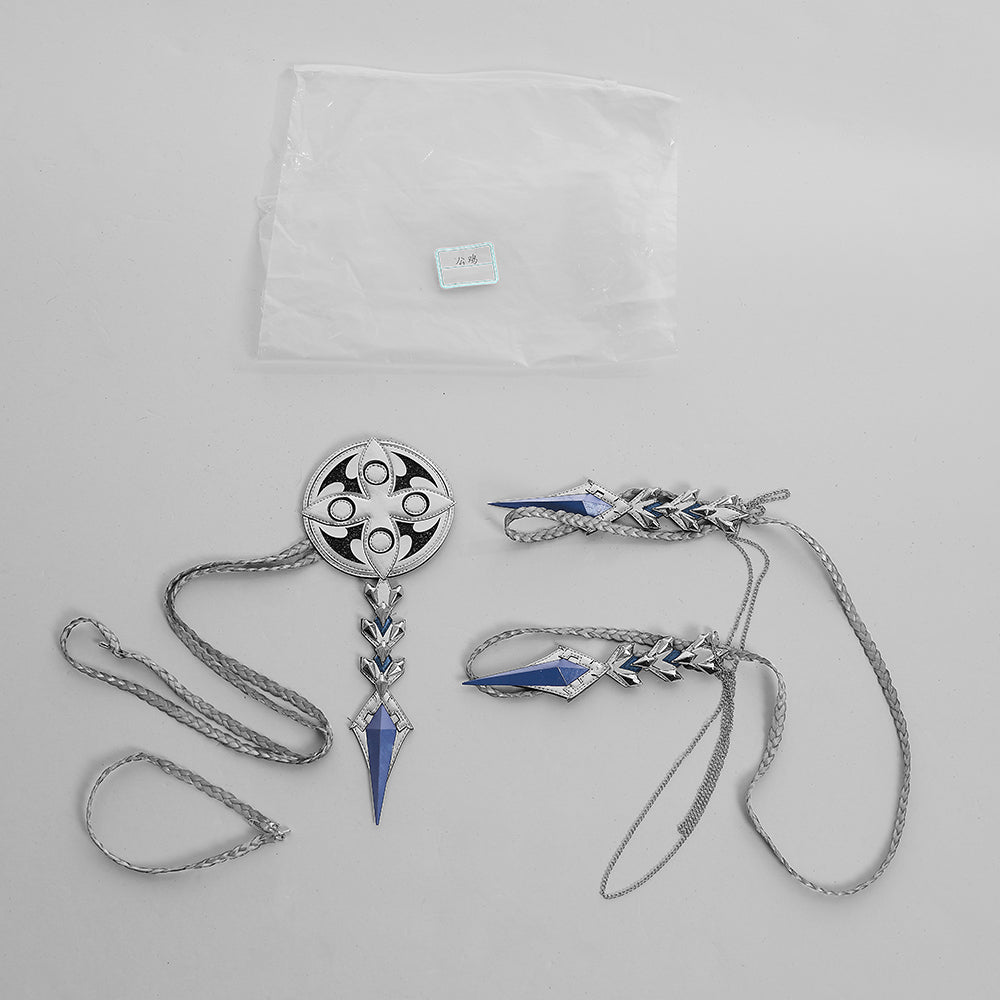 Fantasia de Cosplay Genshin Impact Os Harbingers Fatui - Galo - Estrela Cosplay