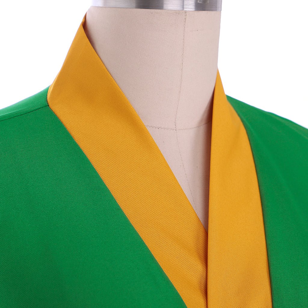Traje Cosplay Gon Freecss de Hunter X Hunter - Quimono Verde Lolita para Mulheres - Estrela Cosplay