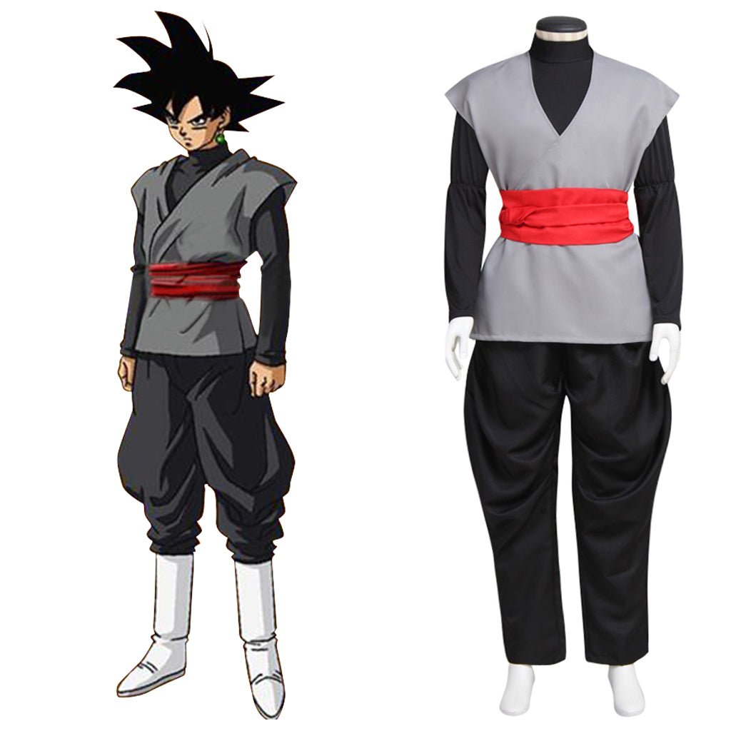 Uniforme de Fusão Potara de Son Goku e Black Kai Zamasu - Dragon Ball Super Cosplay - Estrela Cosplay