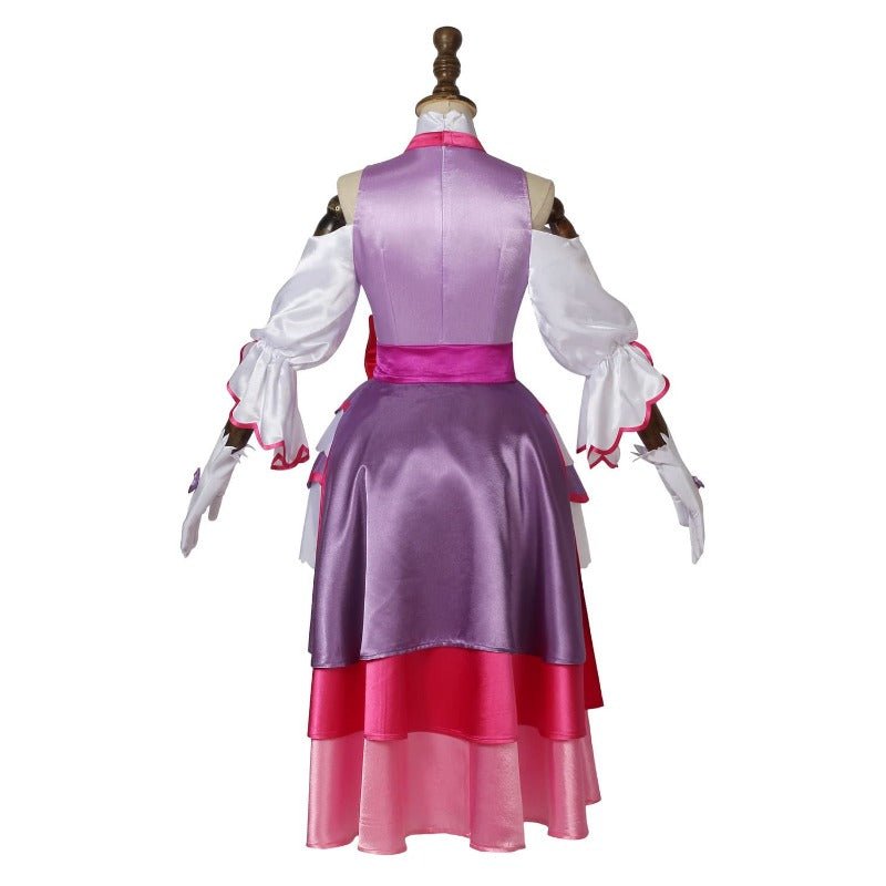 Fantasia de Cosplay Anime Hugtto! Pretty Cure Cure Ruru Amour - Design Elegante para Fãs - Estrela Cosplay