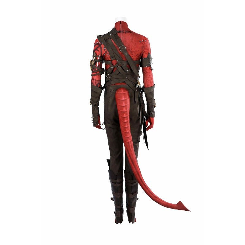 Conjunto de Cosplay de Karlach de Baldur's Gate - Estrela Cosplay
