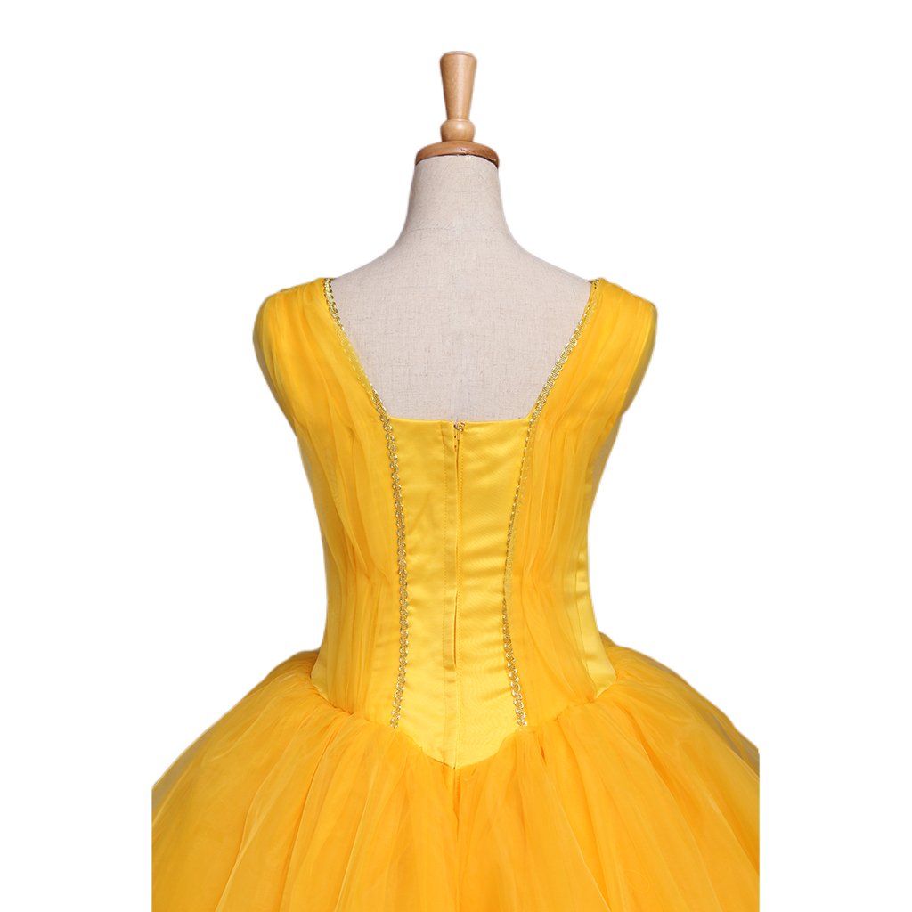 Fantasia Princesa Belle Cosplay | Vestido Adulto Princesa Disney Belle para Halloween e Festas Temáticas - Estrela Cosplay