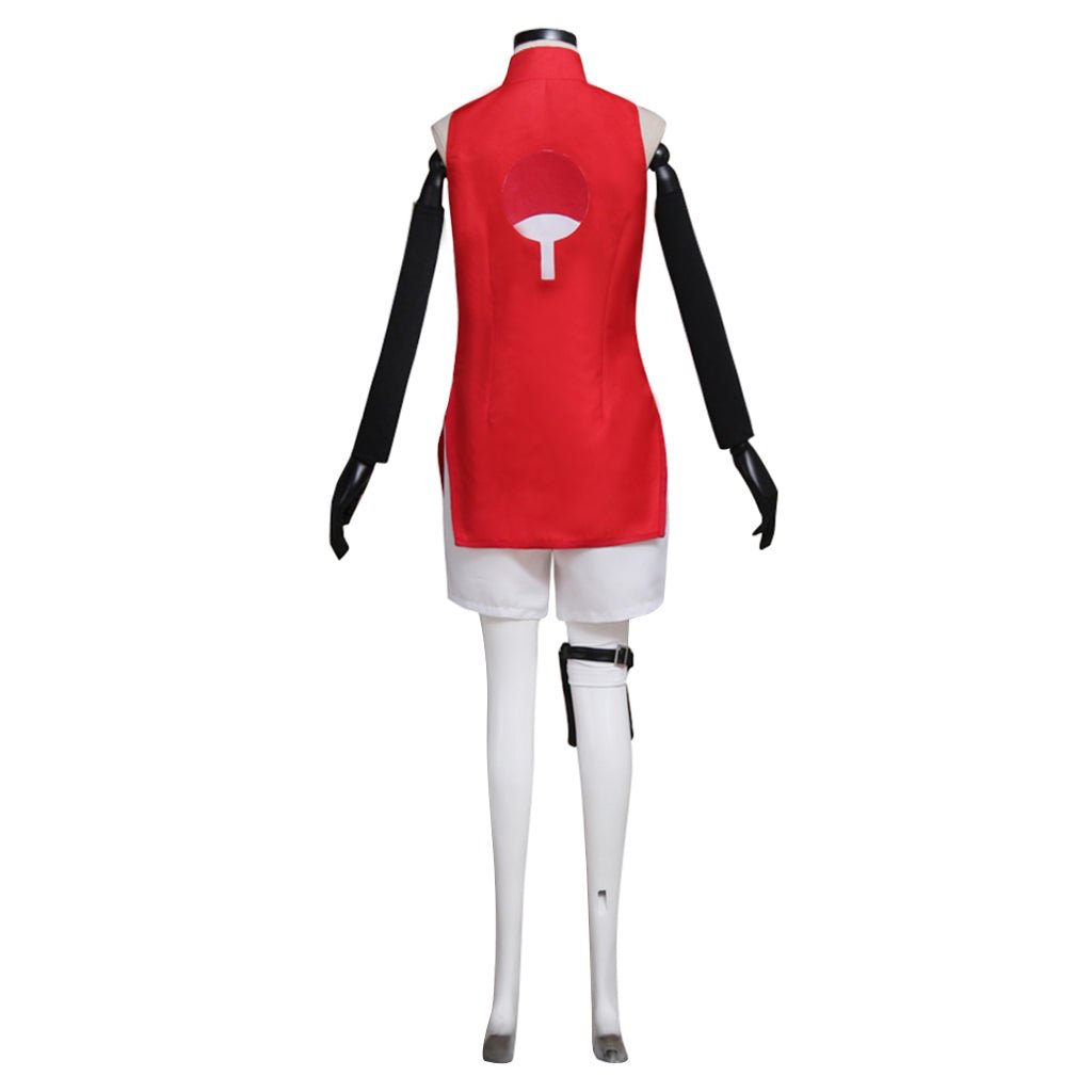 Traje de Cosplay de Naruto Sakura – Autêntica Roupa de Ninja para Fãs de Anime - Estrela Cosplay