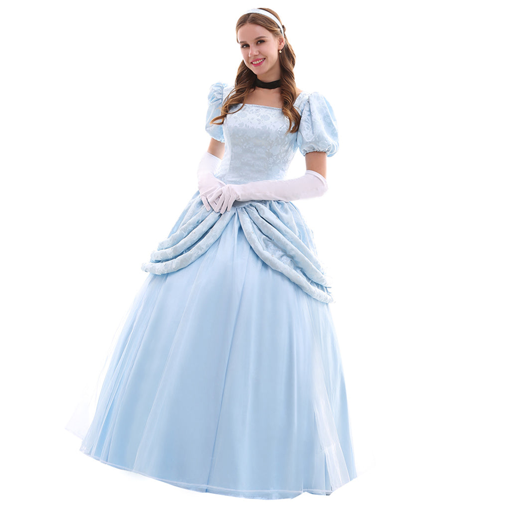 Série de Fantasias de Cosplay Disney Cinderela: Princesa, Príncipe, Madrasta e Empregada - Estrela Cosplay