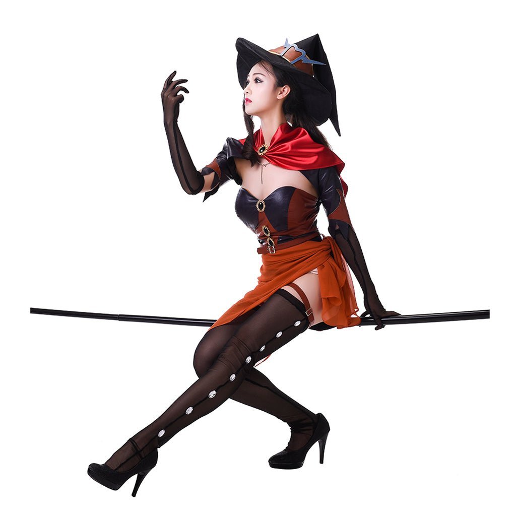 Fantasia Cosplay Mercy Angela Ziegler Pele de Bruxa | Série Cosplay de Jogo - Estrela Cosplay