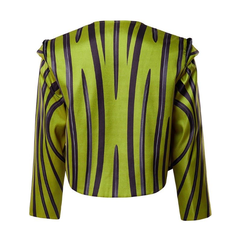 Fantasia Griff Tannen Casaco Verde para Homens Halloween Streetwear - Estrela Cosplay