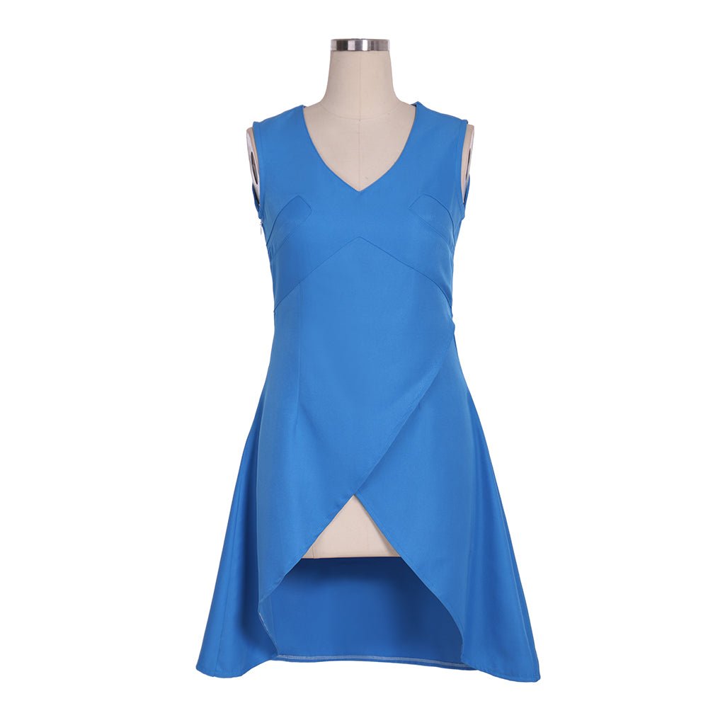 Fantasia Daenerys Targaryen Vestido Azul com Capa para Mulheres - Estrela Cosplay