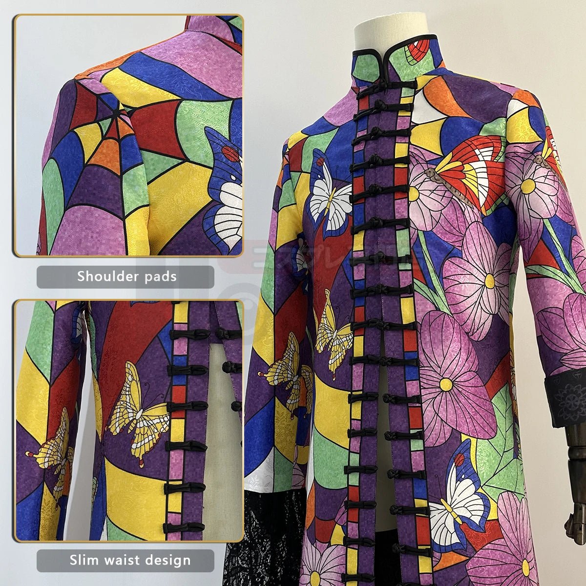 Fantasia Cosplay Ran Haitani Peruca Conjunto Tokyo Revengers Halloween Natal - Estrela Cosplay