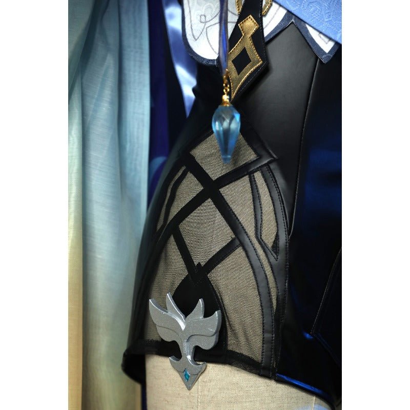 Fantasia de Eula de Genshin Impact - Traje de Cavaleiro de Alta Qualidade - Estrela Cosplay