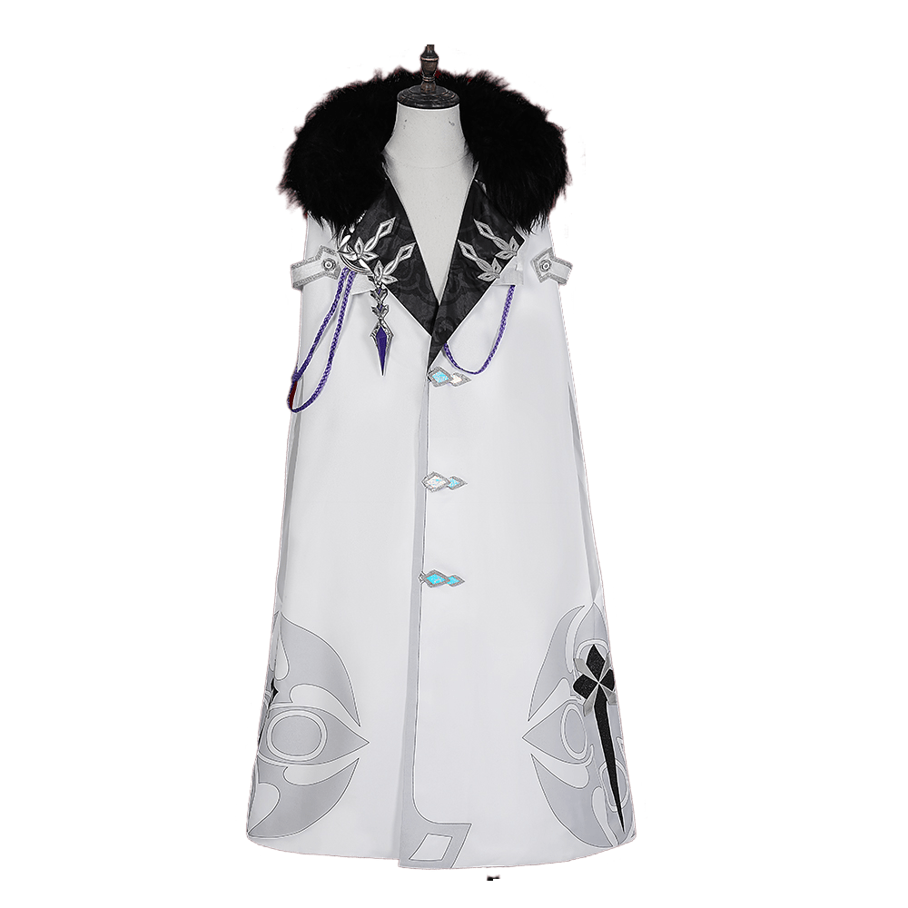 Fantasia de Cosplay Genshin Impact O Regrador - Traje Oficial do Personagem do Jogo - Estrela Cosplay