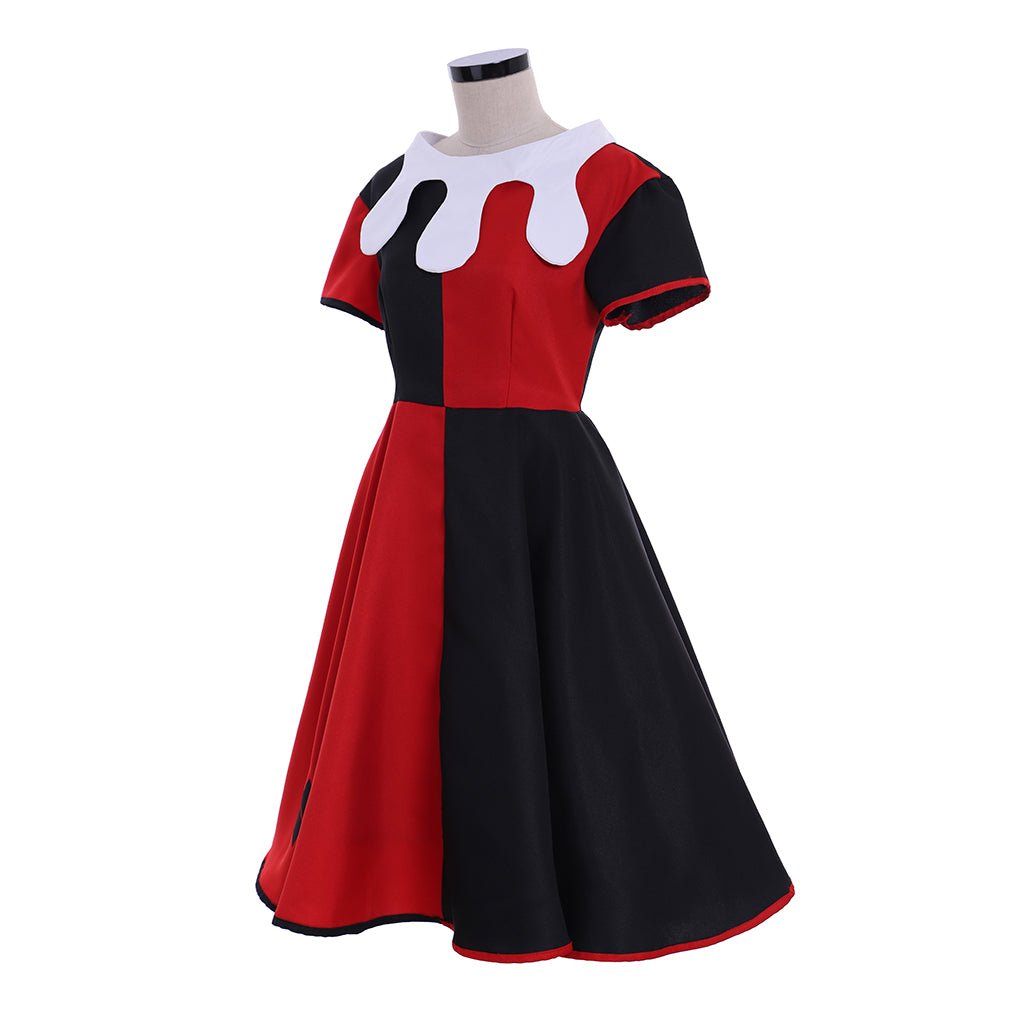 Fantasia de Palhaça Quinzel para Menina – Traje Divertido para Halloween, Carnaval e Cosplay - Estrela Cosplay