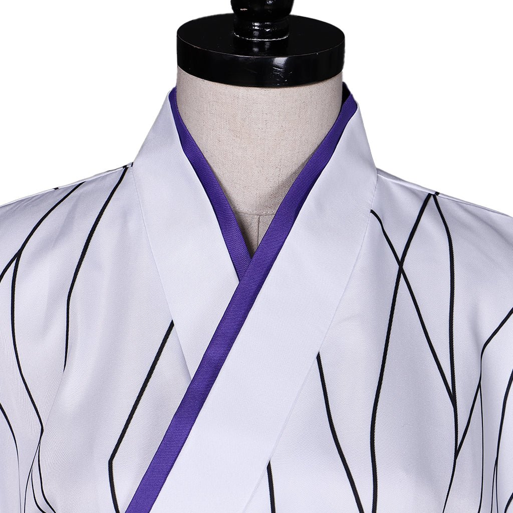 Vestido de Avental Lolita Kochou Shinobu de Demon Slayer: Kimetsu no Yaiba - Cosplay - Estrela Cosplay