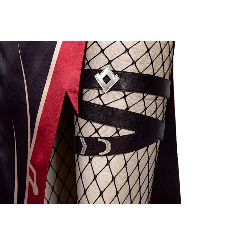 Fantasia Cosplay Genshin Impact Rosalia para Carnaval e Halloween - Estrela Cosplay