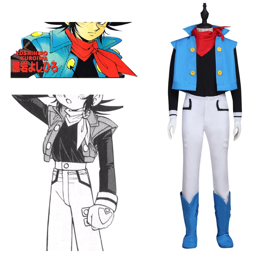 Fantasia de Cosplay Mágico Dragão ZENKI - Roupa Autêntica de Guerreiro Anime - Estrela Cosplay