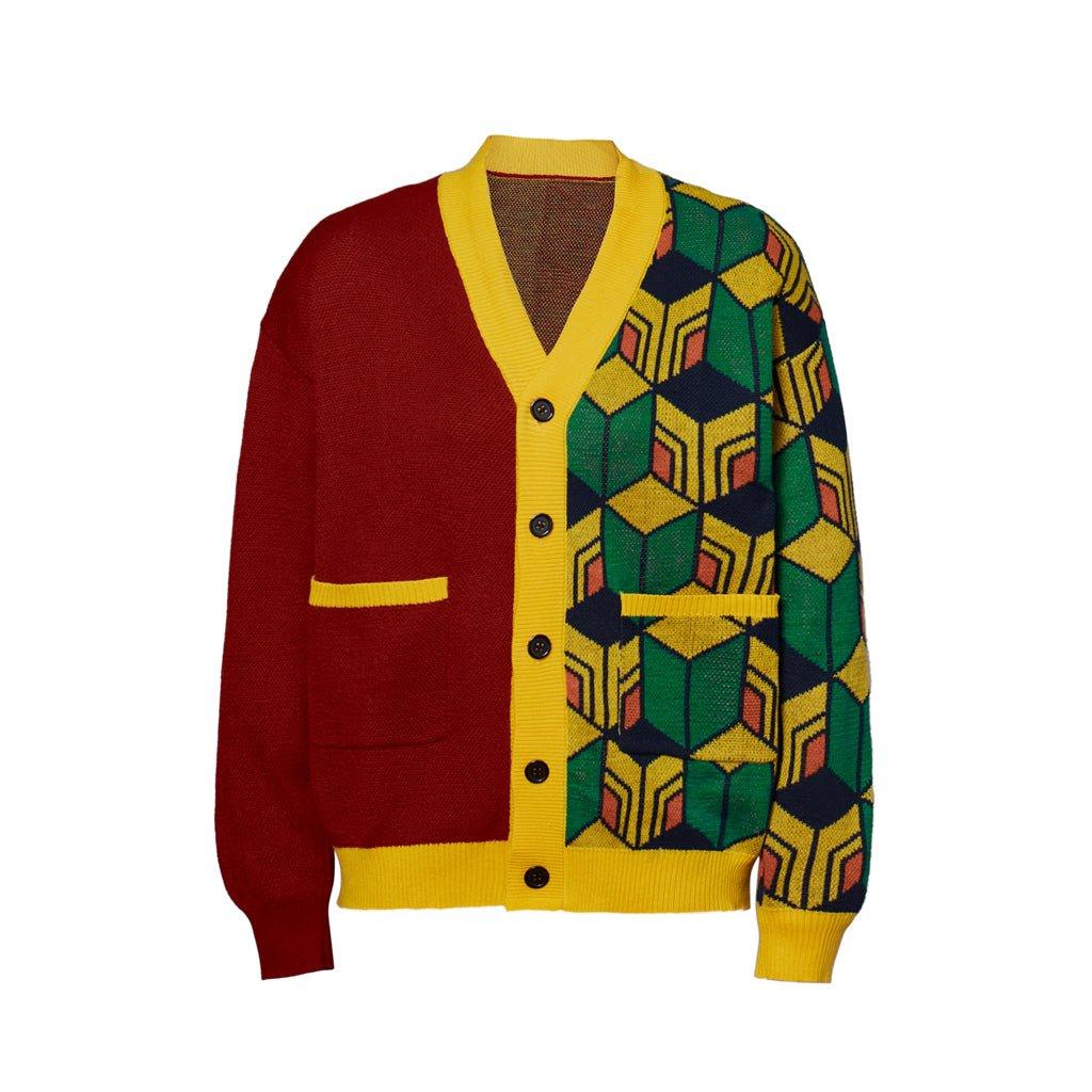 Casaco de Malha Tomioka Giyuu Cosplay | Cardigã de Giyuu para Adultos Demon Slayer - Estrela Cosplay