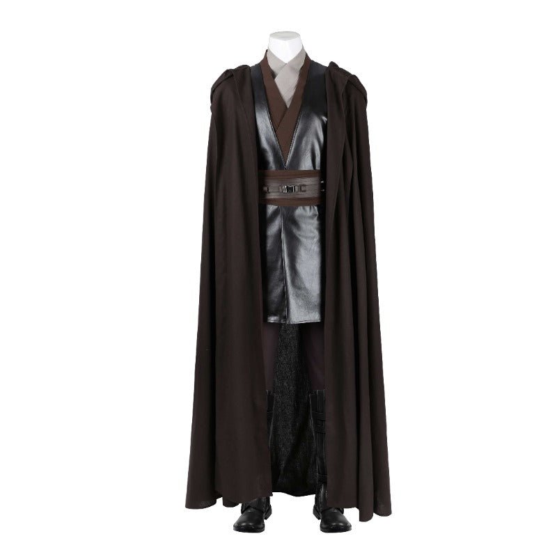 Fantasia de Cosplay Anakin Skywalker - Capa de Cavaleiro Jedi Darth Vader para Halloween Feita Sob Medida - Estrela Cosplay