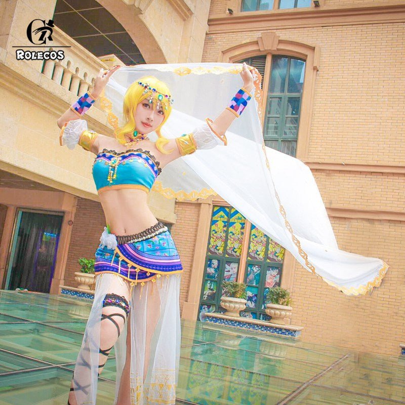 Fantasia Cosplay de Todos os Personagens de Anime Love Live - Dançarinas Lovelive Kousaka Honoka Minami - Estrela Cosplay