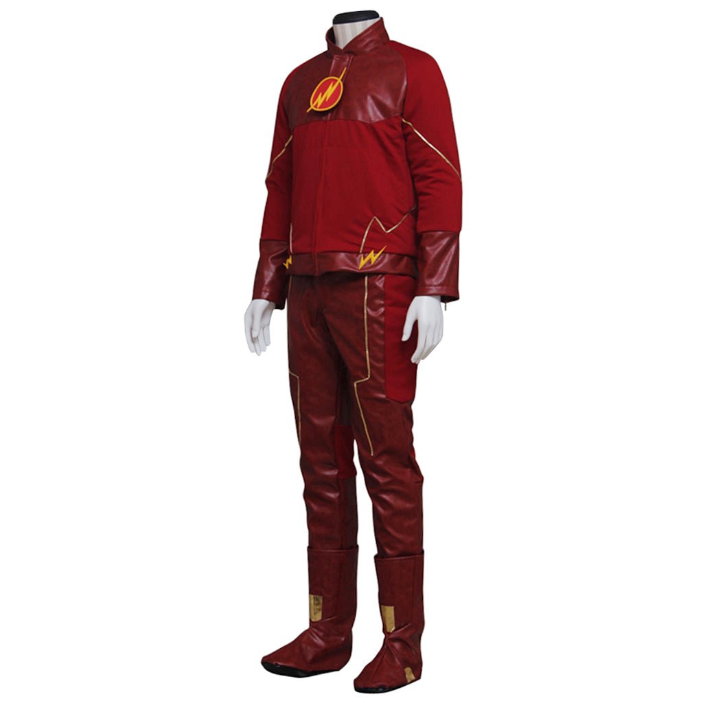 Fantasia do Flash para Homens - Traje do Herói Veloz da DC Comics - Estrela Cosplay