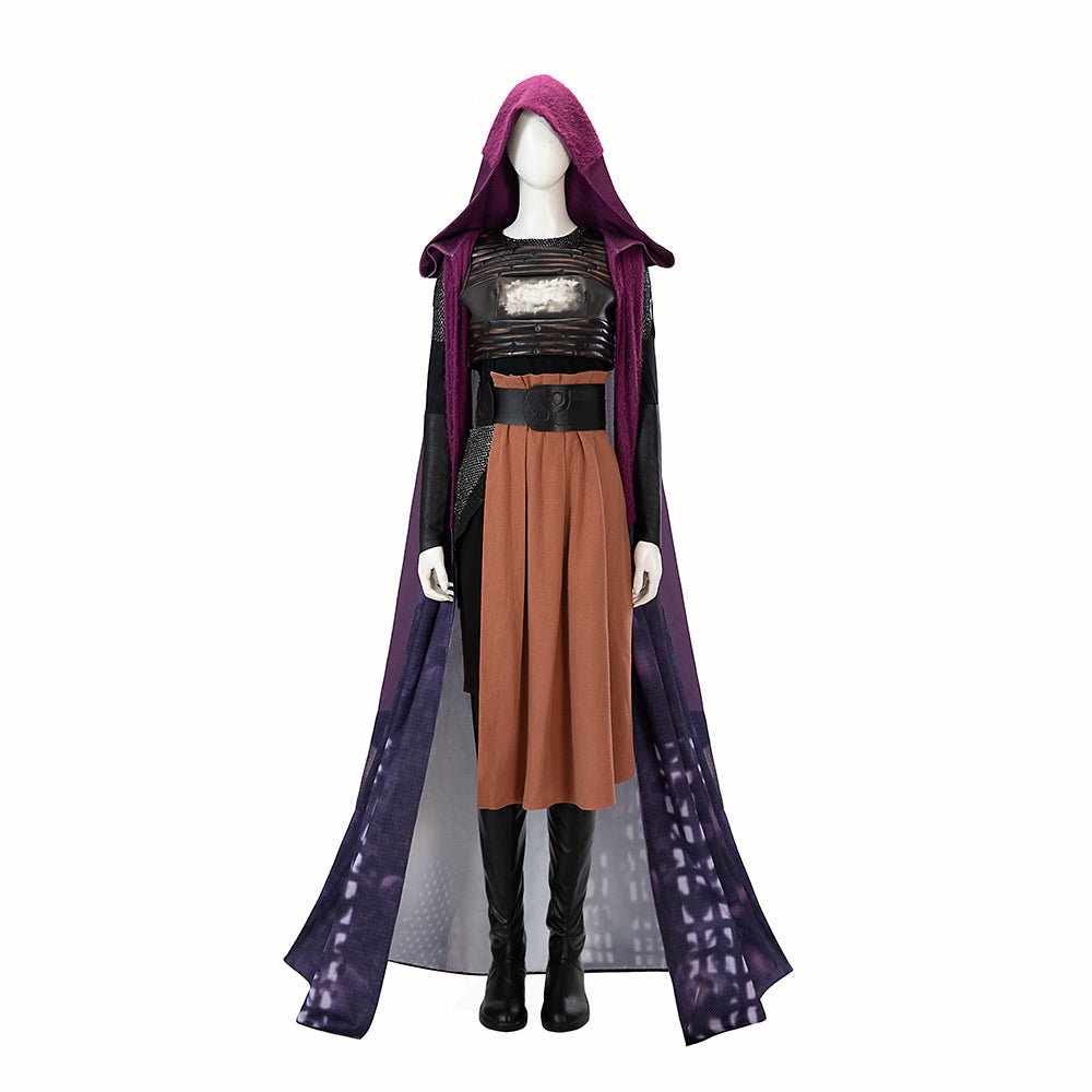 Fantasia de Cosplay Mae de Star Wars: The Acolyte - Traje Feminino para Halloween - Estrela Cosplay