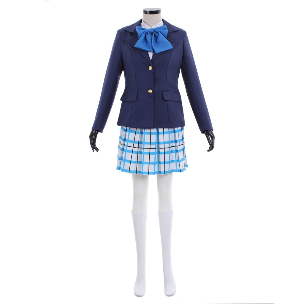 Fantasia de Shouko Nishimiya de A Silent Voice - Uniforme Escolar Autêntico - Estrela Cosplay