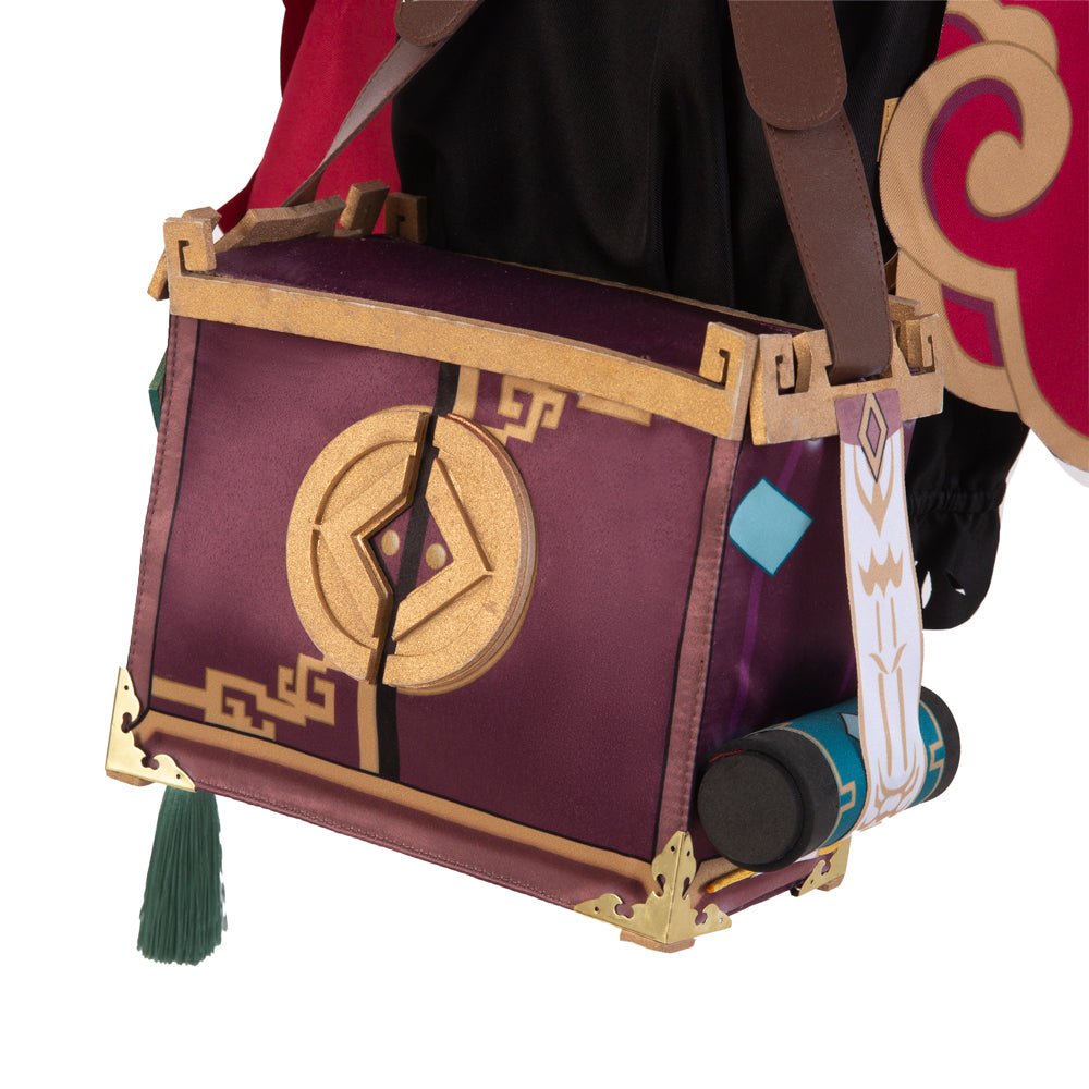 Fantasia Yanfei Genshin Impact - Traje Premium Inspirado no Jogo para Fãs de Anime - Estrela Cosplay