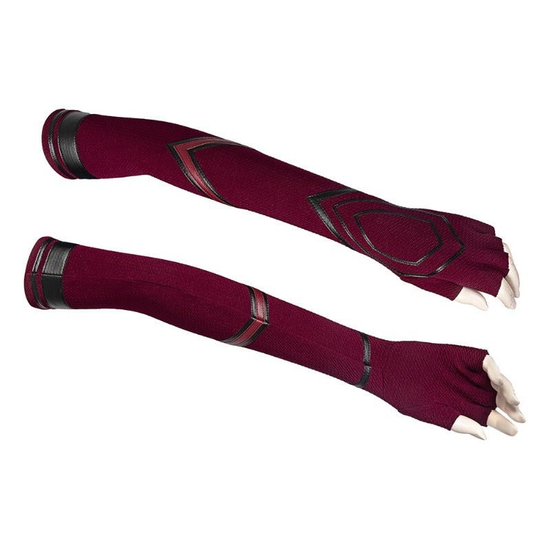 Traje de Cosplay da Feiticeira Escarlate WandaVision 2021 - Novo Visual da Wanda para Halloween - Estrela Cosplay