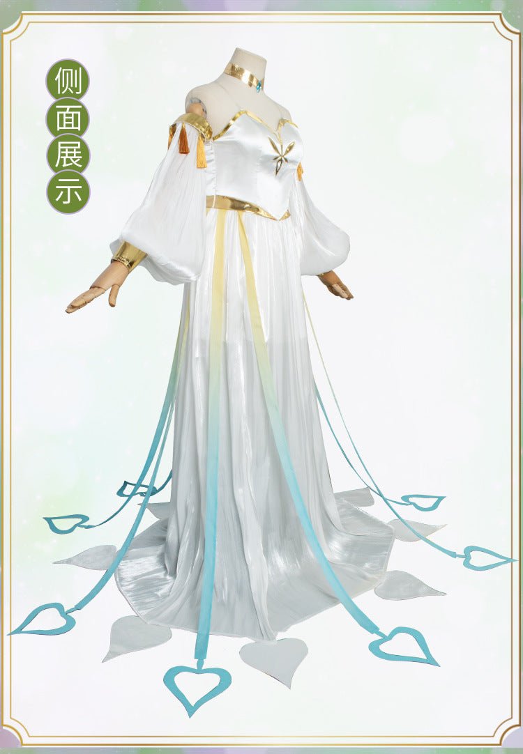 Fantasia de Naxida Genshin Impact – Traje Oficial de Nahida para Cosplay - Estrela Cosplay