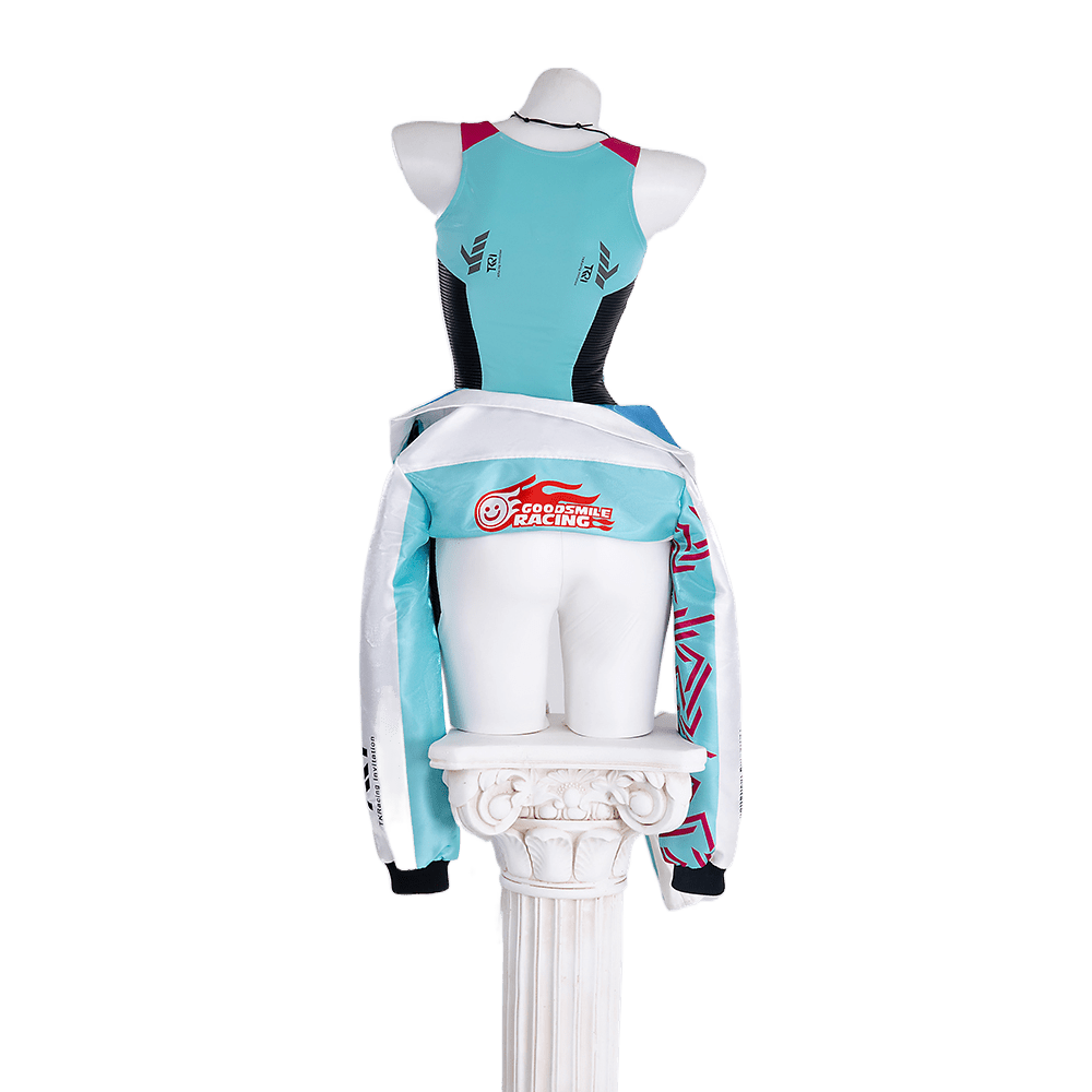Fantasia de Cosplay Hatsune Miku Racing KYOJO CUP 2024 - Traje de Anime de Alta Qualidade - Estrela Cosplay