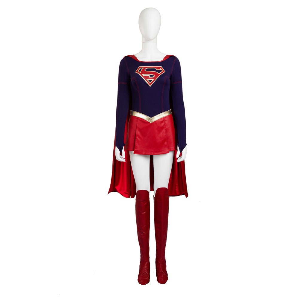 Fantasia de Supergirl da Série The Flash - Traje de Alta Qualidade - Estrela Cosplay