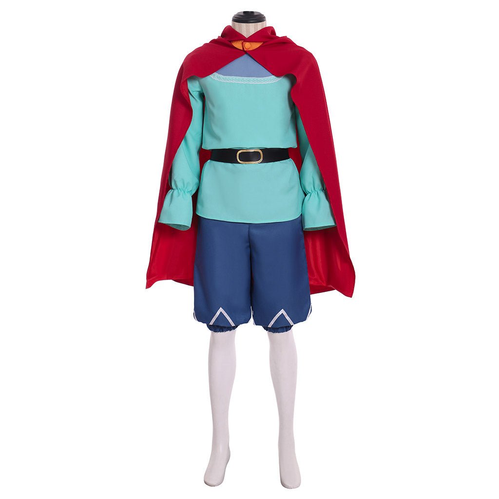 Fantasia de Evan do Reino dos Mortos para Adultos | Conjunto Completo Uniforme de Evan - Estrela Cosplay