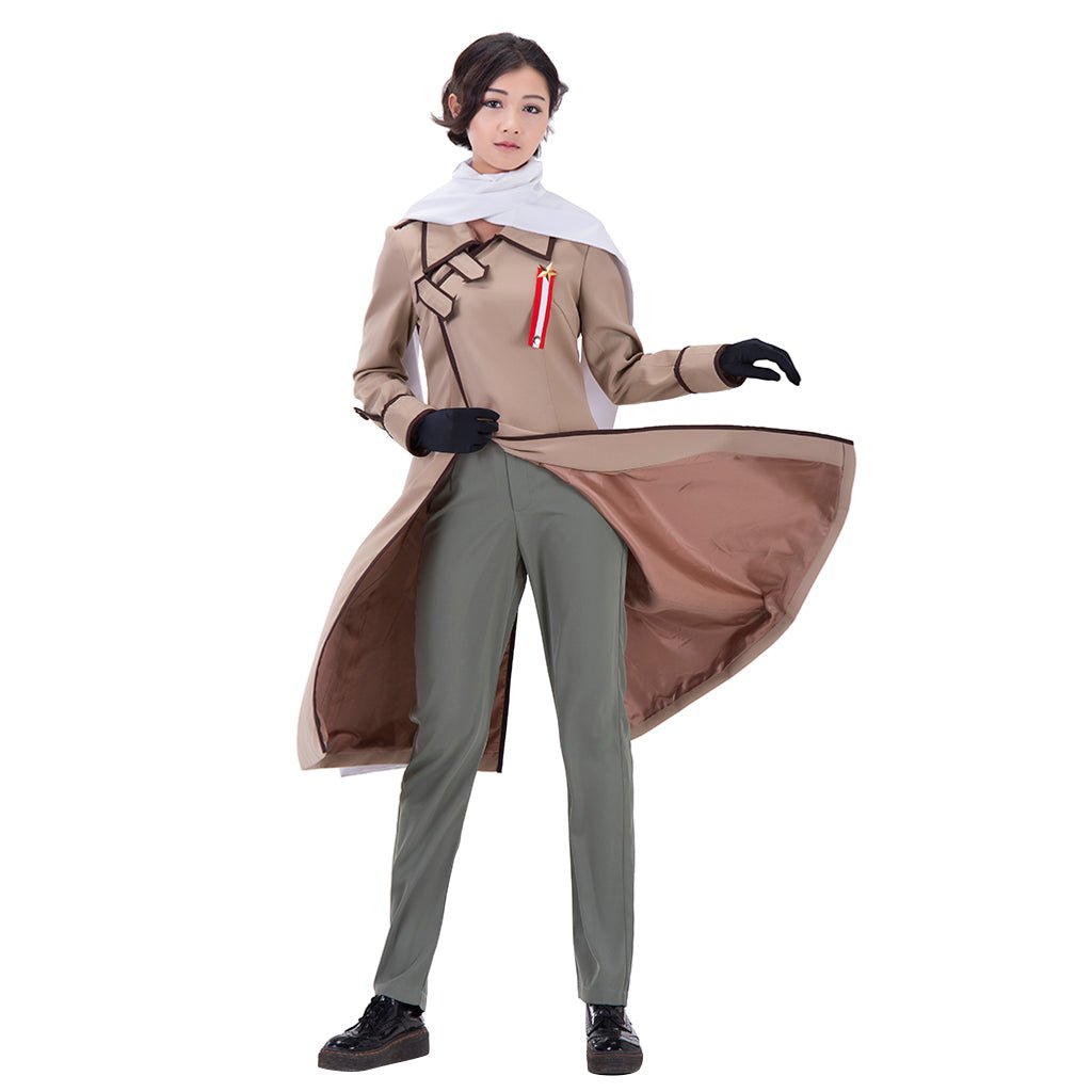 Casaco de Cosplay Ivan Braginski Axis Powers Hetalia Cinza de Algodão - Estrela Cosplay