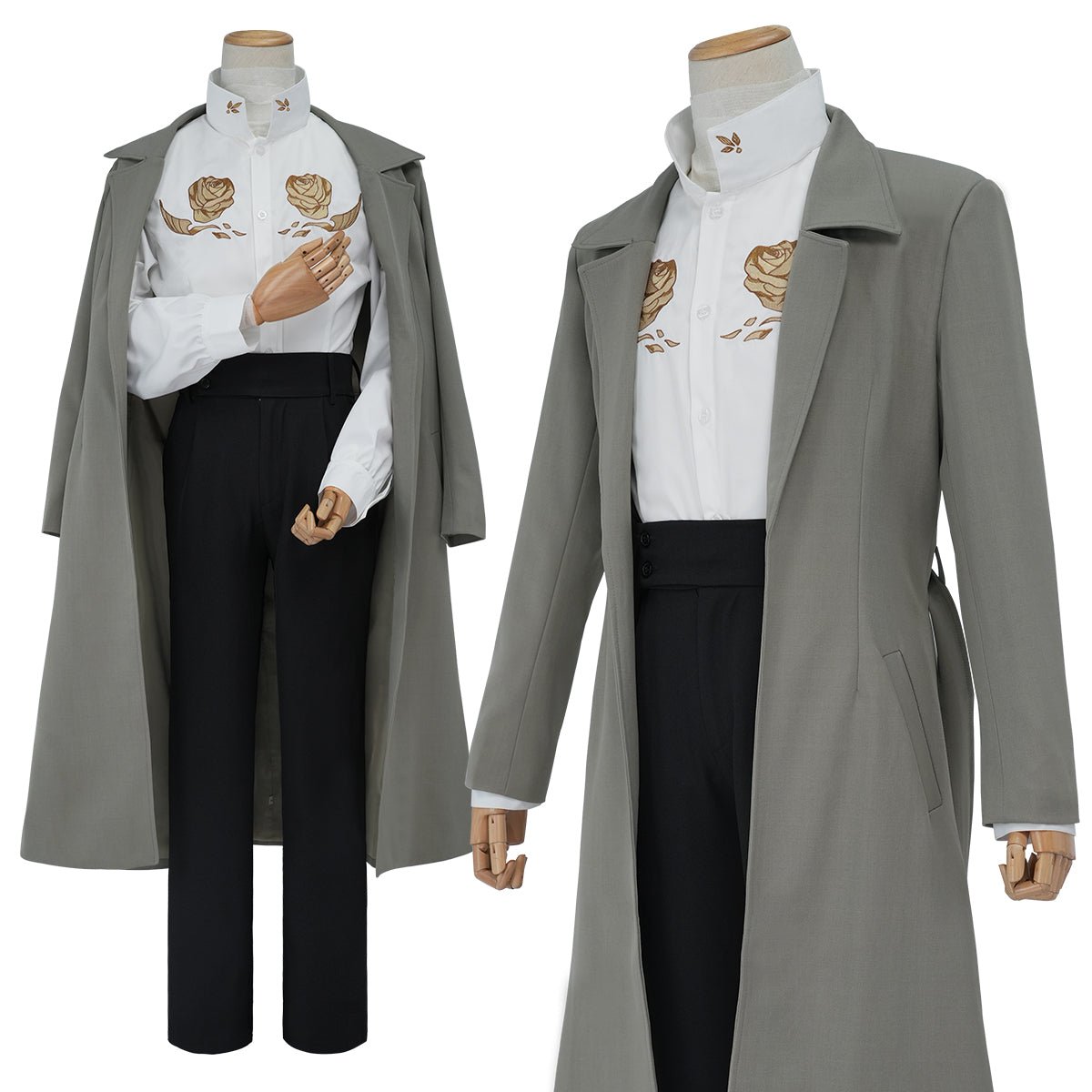Traje de Cosplay Dazai Osamu - Bungo Stray Dogs Anime - Estrela Cosplay