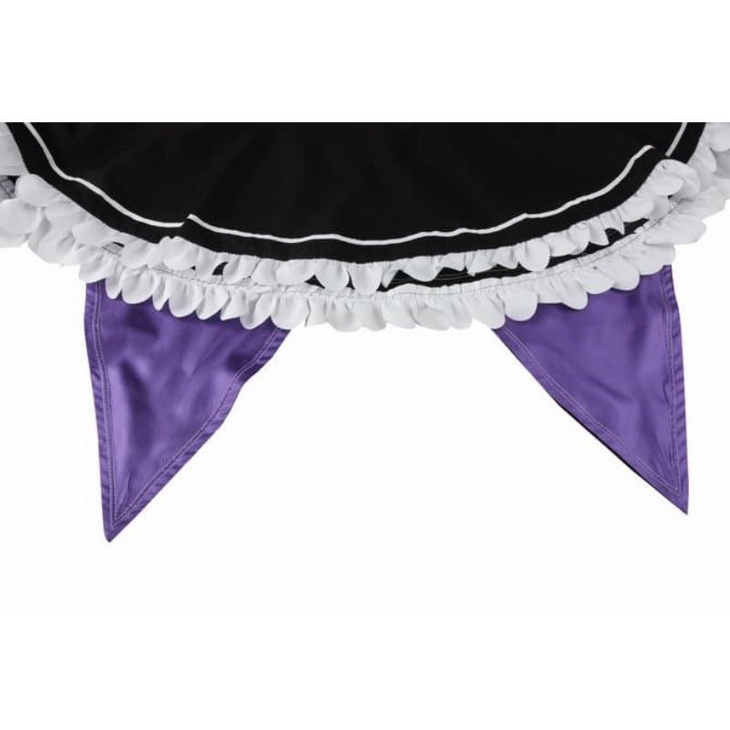 Vestido de Empregada Cosplay de Rem & Ram de Re:Zero - Dresses Anime Kawaii - Estrela Cosplay