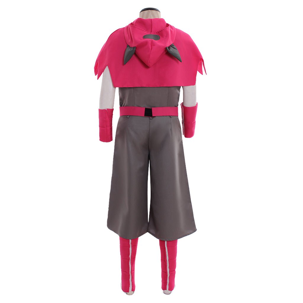 Traje de Cosplay da Equipe Magma para Homens - Pokémon Anime Cosplay - Estrela Cosplay