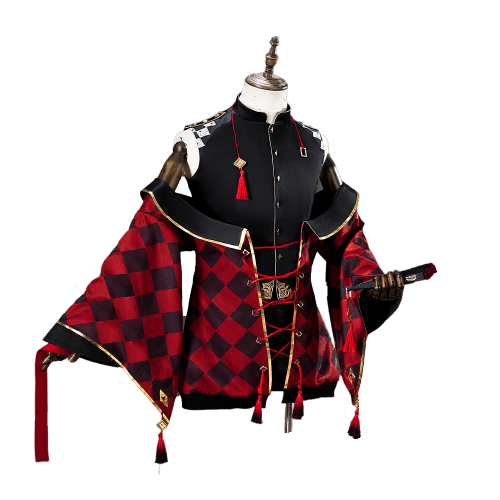 Fantasia de Cosplay VTuber Shinojima Raisei – Traje Premium Oficial - Estrela Cosplay