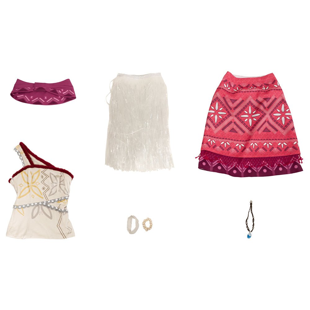 Fantasia de Moana - Traje de Aventura Oceânica para Fãs da Disney - Estrela Cosplay