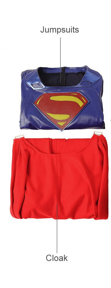 Fantasia Superman Liga da Justiça - Qualidade Premium para Fãs - Estrela Cosplay