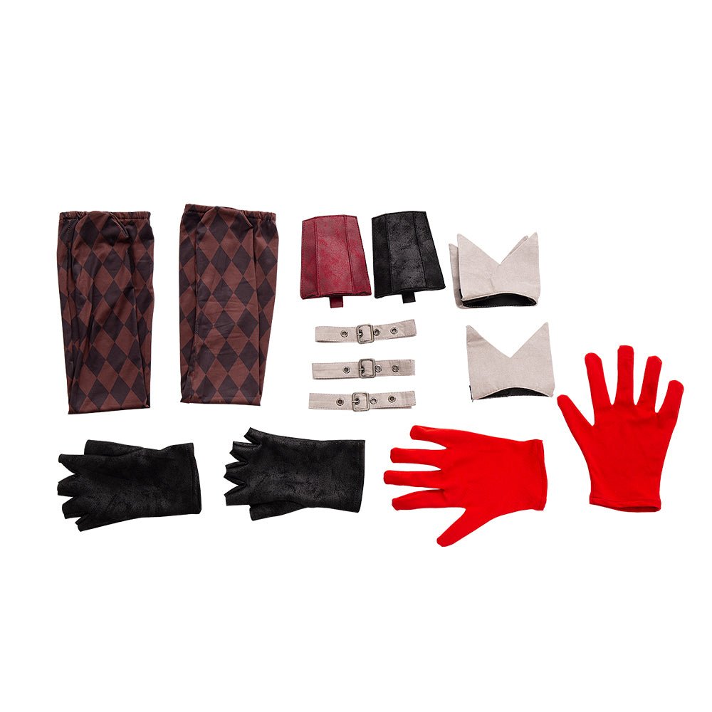 Fantasia de Cosplay Harley Quinn Gotham Knights DC Game - Qualidade Premium - Estrela Cosplay