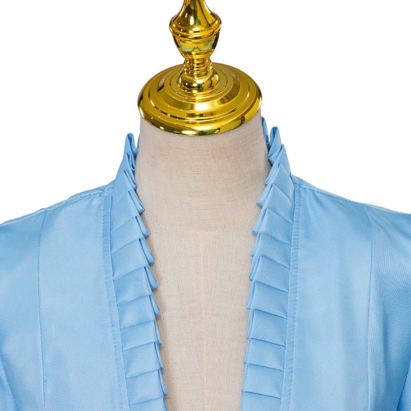 Vestido Gótico Medieval Vintage – Traje de Cosplay Feminino de Manga Comprida em Silhueta Bodycon - Estrela Cosplay