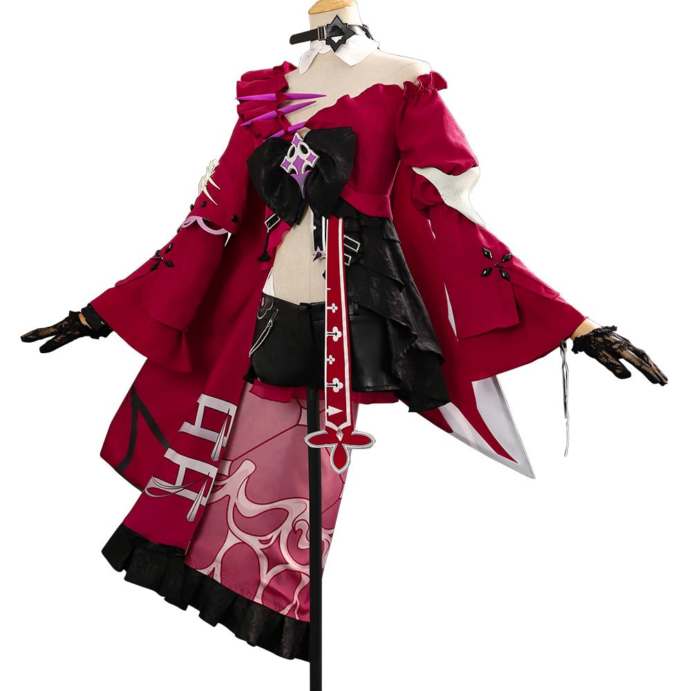 Fantasia de Cosplay Thelema de Honkai Impact 3rd para Mulheres – Vestido de Uniforme - Estrela Cosplay