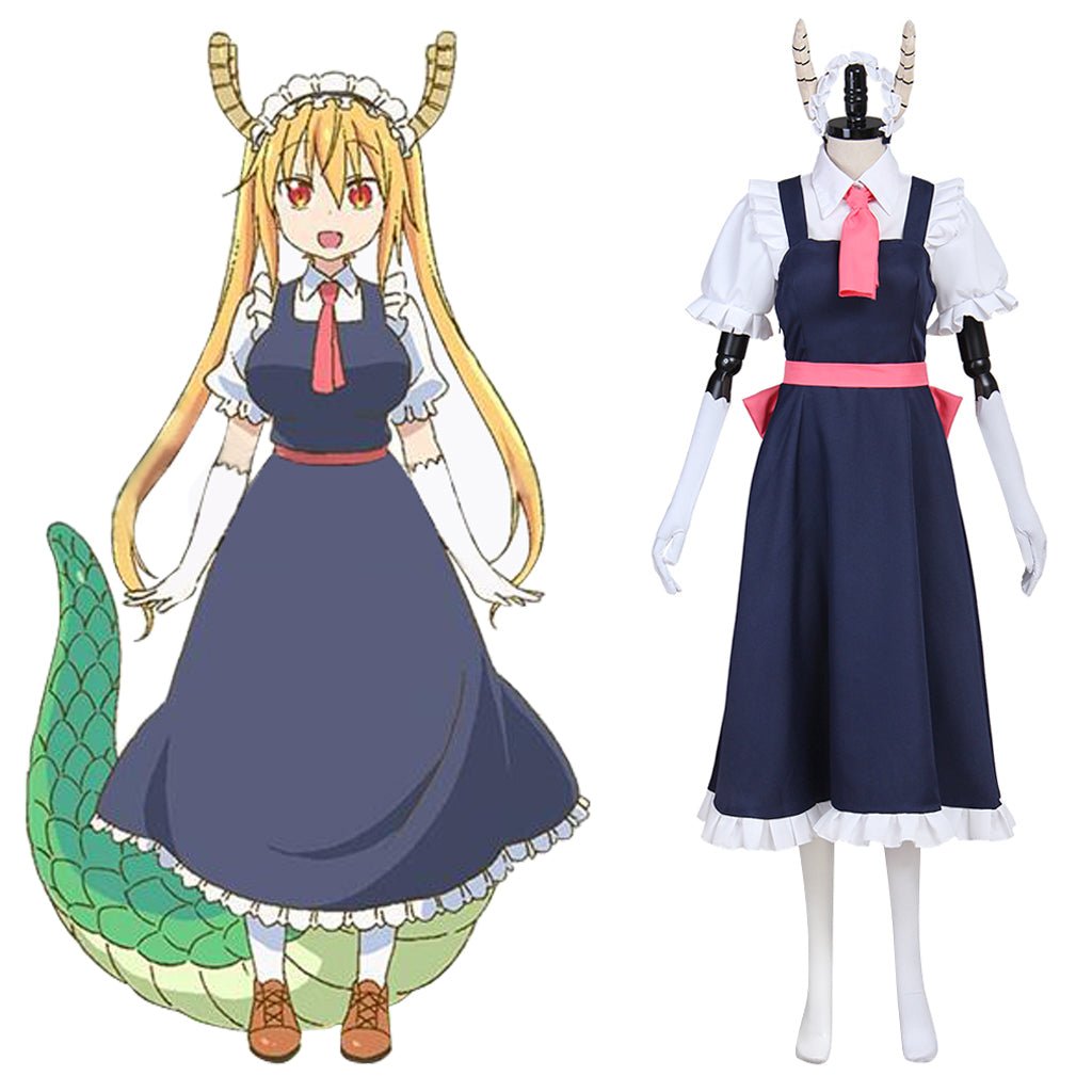 Fantasia de Cosplay Tohru - A Empregada Dragão de Miss Kobayashi - Estrela Cosplay