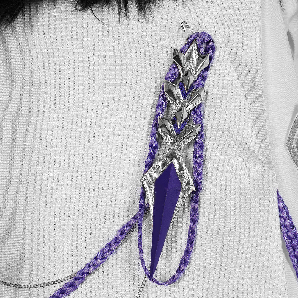 Fantasia Genshin Impact Capa Fatui Pierr Pantalone Tartaglia Traje Arlequim Doutor Sandrone Columbina Capa Regretor - Estrela Cosplay